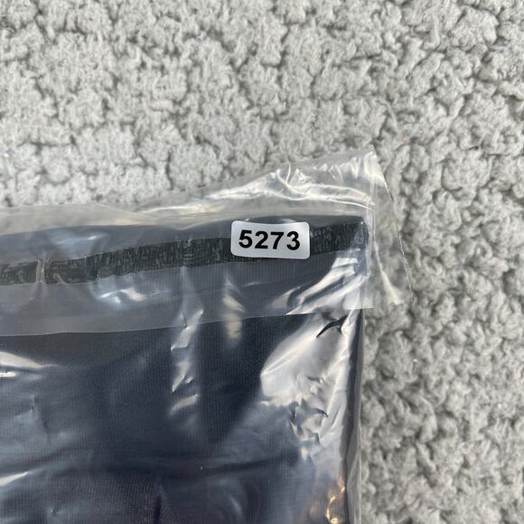 Vintage Nike Track Jacket Mens L Black White Stripe Full Zip Active Y2K Hooded - Picture 12 of 12